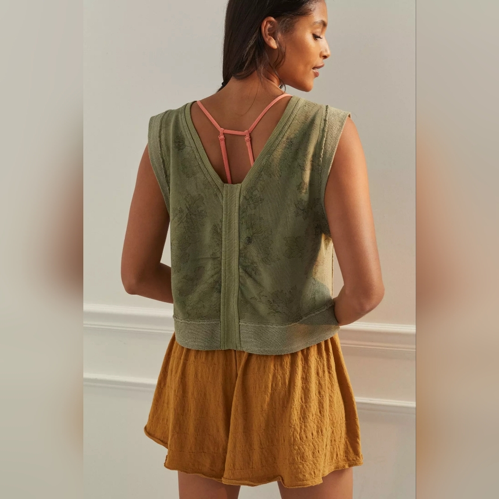 Anthropologie Daily Practice Upbeat Muscle Tee
